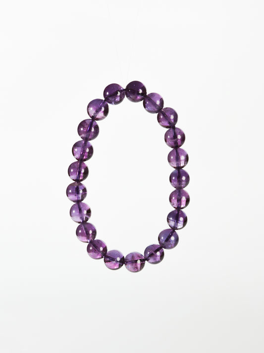 Uruguay Amethyst Beaded Bracelet