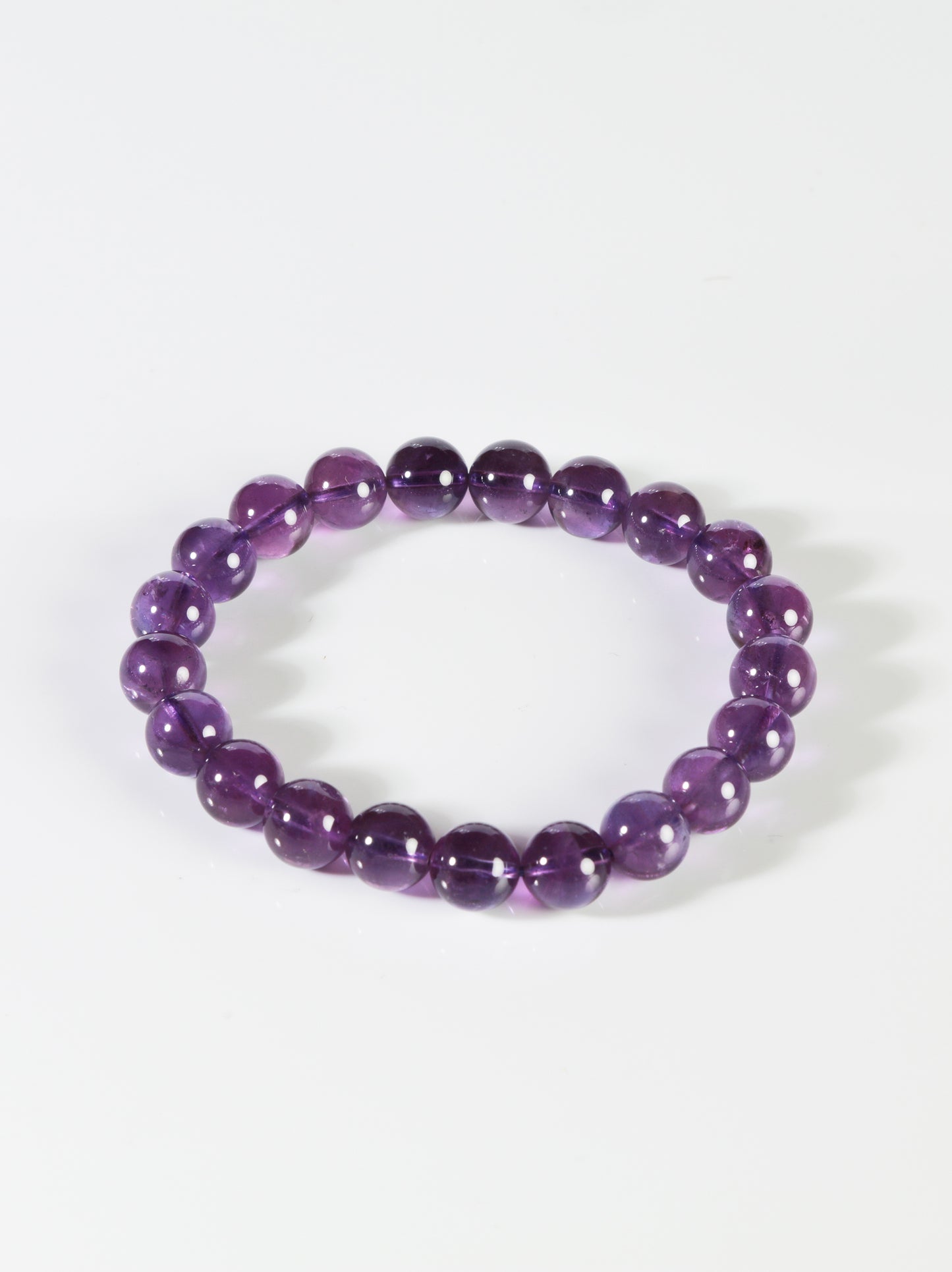 Uruguay Amethyst Beaded Bracelet