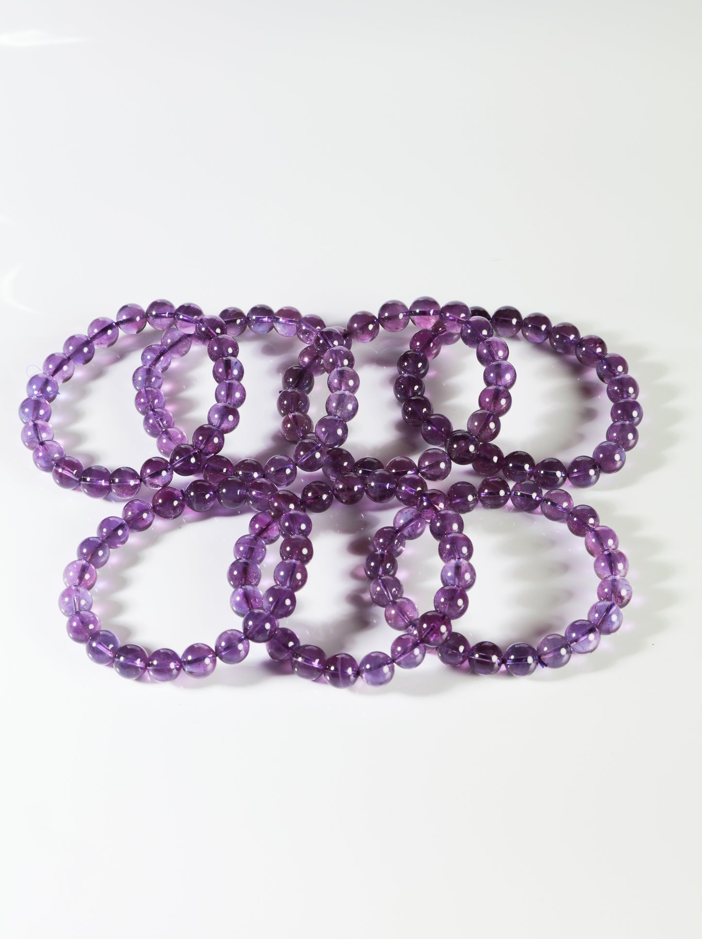 Uruguay Amethyst Beaded Bracelet