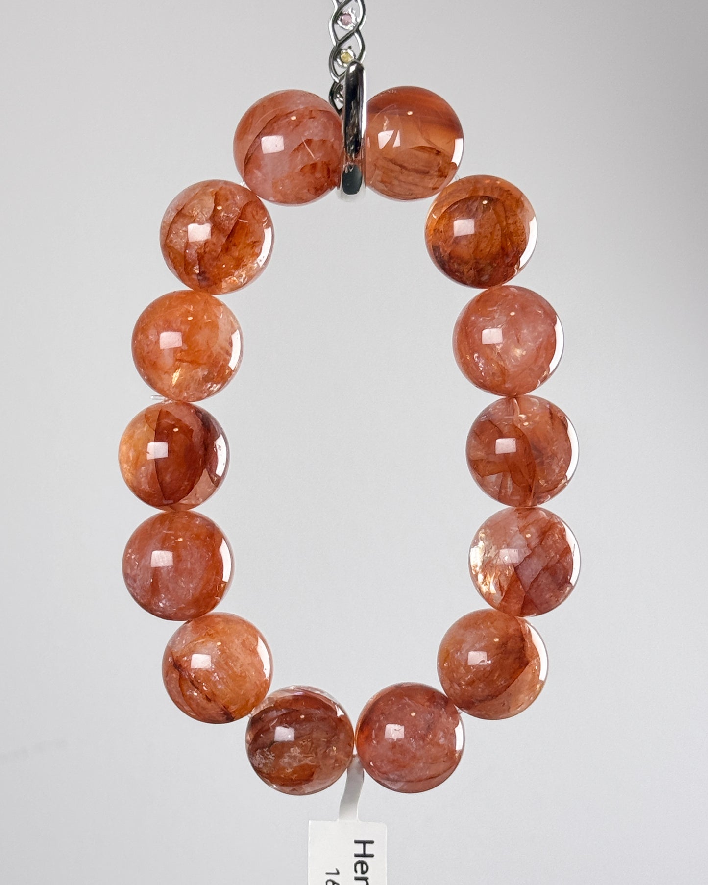 Red Hematoid Quartz Bracelet